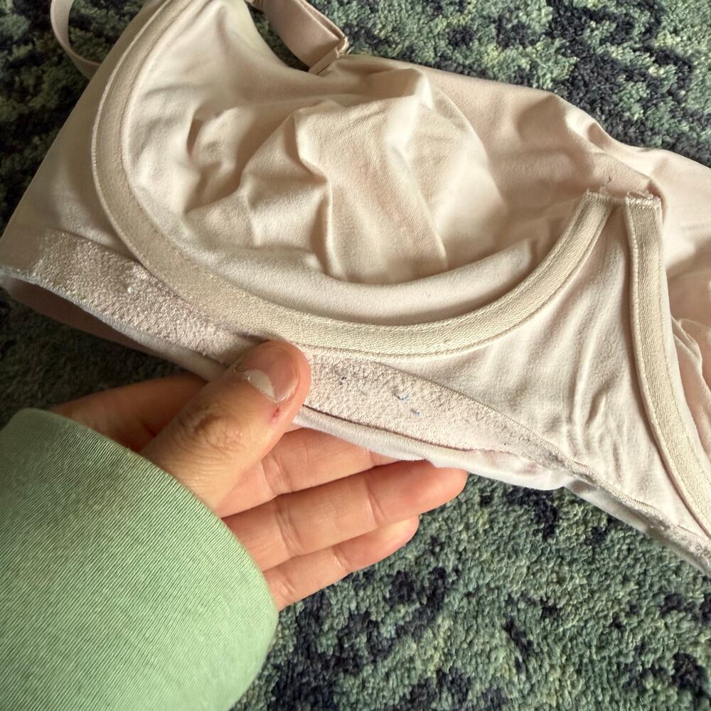 Aerie SMOOTHEZ Wired Bra-Ish Bralette Pale Nude Colored Size 40C - Picture 10 of 10